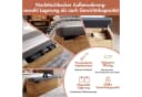 OKWISH Holzbett mit Stauraum und USB-Anschlüssen Bild 5