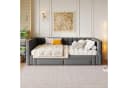 HAUSS SPOLE Schlafsofa 90/180x200cm Grau Bild 4