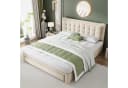 STILVORA Polsterbett 160x200 mit Stauraum Beige Bild 3