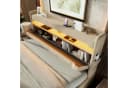 REDOM Polsterbett Modern mit LED, USB & Stauraum Beige 180x200 Bild 4