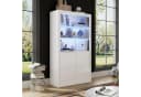 OKWISH Vitrine Hochglanz-Aufbewahrungsschrank LED-Beleuchtung Bild 5