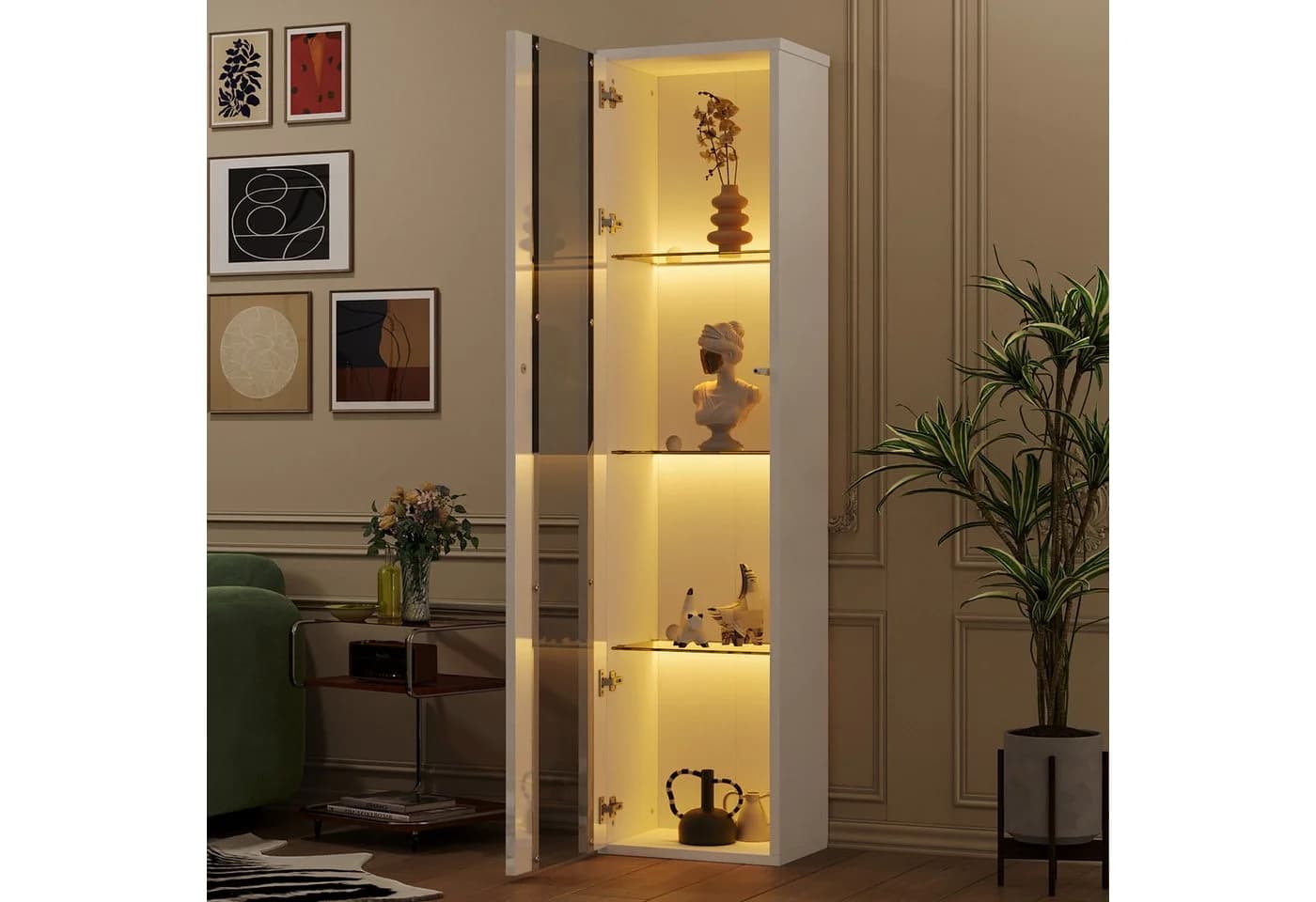 MODFU Vitrine mit LED-Beleuchtung und App-Steuerung - Bild 2