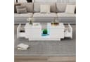 MODFU Couchtisch mit Acrylplatte und LED-Beleuchtung Bild 4