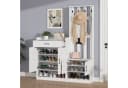 MODFU Garderoben-Set 3-in-1 Lösung, Wandhängeschrank, Flurtrockenständer, Kleiderschrank Bild 1