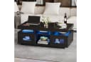 OKWISH Couchtisch Hochglanz-Sofatisch mit LED-Beleuchtung Bild 3