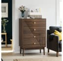 MODFU Kommode 4 Schubladen Mid-Century Walnuss Modern Bild 3