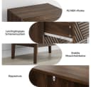 MODFU Kommode 4 Schubladen Mid-Century Walnuss Modern Bild 4