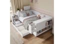 REDOM Holzbett skandinavisches Design mit Stauraum und Nachttisch Bild 2