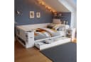 REDOM Holzbett skandinavisches Design mit Stauraum und Nachttisch Bild 4