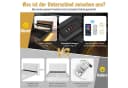 MODFU Polsterbett mit LED Beleuchtung, Stauraum & Ladefunktion Grau Bild 4