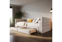 MODFU Daybett Funktionsbett 90x200 cm, 2 Schubladen, Samt, MDF Bild 1