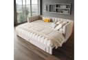 MODFU Daybett Funktionsbett 90x200 cm, 2 Schubladen, Samt, MDF Bild 2
