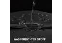 HAUSS SPOLE Duschvorhang Schwarz Wasserdicht mit Metall-Ösen Bild 3