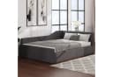 STILVORA Daybett 140x200 mit Stauraum und Matratze Grau Bild 3