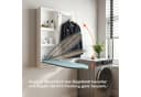 REDOM Spiegelschrank Wand-Bügelbrett-Schrank Weiß mit Spiegel Bild 4