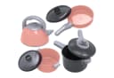 OKWISH Spielküche Kinder 28-teiliges Lernspielzeug Set aus Kunststoff Bild 5