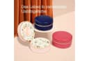 AdelDream Schmuckkasten Mini Reise-Schmuckschatulle Rosa Blau Rot Bild 1