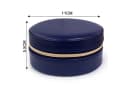 AdelDream Reise-Schmuckkasten Mini PU-Leder Blau Bild 5