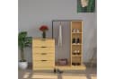 WAOHO Garderoben-Set Schubladenkommode mit Kleiderstange Bild 3