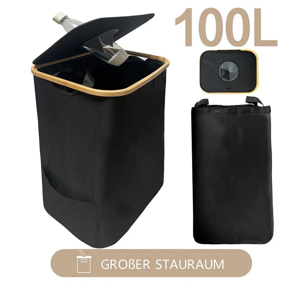 WAOHO Faltbarer Flaschensammler 100L mit Gummidichtung - Bild 2