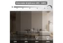 POPOLIC LED Deckenleuchte 24W 3200LM Dimmbar mit Fernbedienung 3000K-6000K Weiß Bild 3