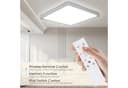 POPOLIC LED Deckenleuchte 24W 3200LM Dimmbar mit Fernbedienung 3000K-6000K Weiß Bild 4