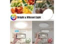 POPOLIC LED Deckenleuchte 24W 30cm Weiß 3 Farbtemperaturen Bild 4