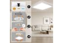 POPOLIC LED Deckenleuchte 3000K-6000K Modern Weiß IP54 Bild 3