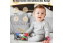 POPOLIC Lernspielzeug Kontrastbuch Baby, 31 PCS Schwarz Weiß Spielzeug Baby Bild 4