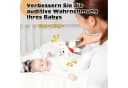POPOLIC Lernspielzeug Kontrastbuch Baby, 31 PCS Schwarz Weiß Spielzeug Baby Bild 5