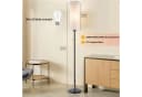 POPOLIC Stehlampe Leinen 3 Farbtemperaturen 9W LED Bild 4