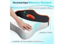 POPOLIC Sitzkissen Ergonomisches Memory Foam Sitzkissen für Bürostühle, Gaming-Stuhl, Rollstuhl und Autositz Bild 3