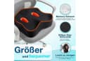 POPOLIC Sitzkissen Ergonomisches Memory Foam Sitzkissen für Bürostühle, Gaming-Stuhl, Rollstuhl und Autositz Bild 5