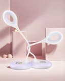 POPOLIC LED Schreibtischlampe 360° Flexibel mit RGB-Farbwechsel & Touch-Dimmer Bild 1