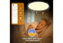 POPOLIC LED Deckenleuchte 24W 3200LM Dimmbar Fernbedienung Schwarz Bild 5