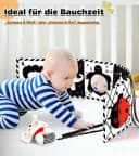 POPOLIC Lernspielzeug Kontrastbuch Baby 31-tlg. Schwarz-Weiß-Rot Bild 1