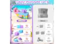 POPOLIC Magnetische Bausteine 48-tlg. Macaron Farben ABS Bild 5