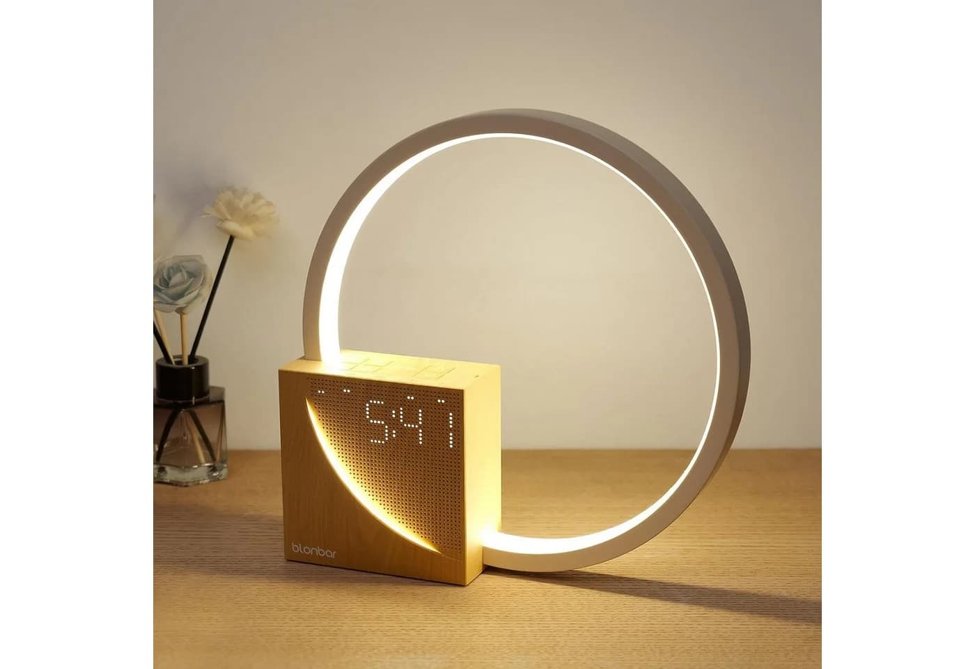 Ophy Nachttischlampe Touch-Dimmbar mit USB-Ladefunktion & 3 Helligkeitsstufen - Bild 2
