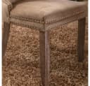 BBG Esszimmerstuhl 2er Set Samt Chesterfield Khaki Bild 4