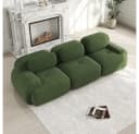 BBWL 3-Sitzer Sofa Grün Premium Cordstoff Modular Bild 1