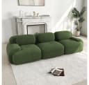 BBWL 3-Sitzer Sofa Grün Premium Cordstoff Modular Bild 3