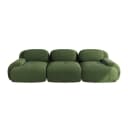 BBWL 3-Sitzer Sofa Grün Premium Cordstoff Modular Bild 4