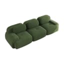 BBWL 3-Sitzer Sofa Grün Premium Cordstoff Modular Bild 5