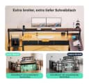 Aiorber Wendbarer L-Eckschreibtisch mit Schubladen und USB, schwarz Bild 5