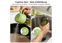 Kityhome Ölspender 2-in-1 Sprüher & Gießfunktion 470ml Glas Grün Bild 4
