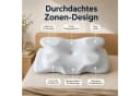 Kityhome Nackenstützkissen Ergonomisch 4D-Form Creme/Hellblau Bild 3