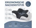Kityhome Nackenstützkissen Ergonomisch Grau/Weiß Bild 1