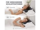 Kityhome Nackenstützkissen Ergonomisch Grau/Weiß Bild 3