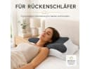 Kityhome Nackenstützkissen Ergonomisch Grau/Weiß Bild 5
