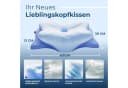 Kityhome Nackenstützkissen Memory Foam Ergonomisch Kühlend Bild 1